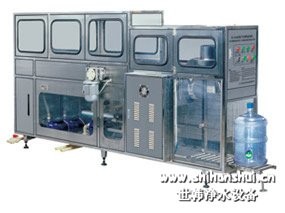 供应SH-100桶/小时大桶纯净水灌装机